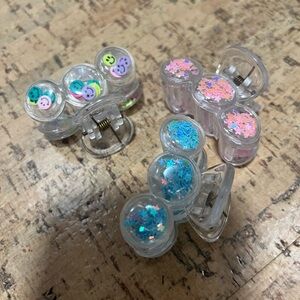 Colorful Kids Hair Clips Set